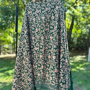 Beautiful Hand embroidered shawl/wrap. Premium quality